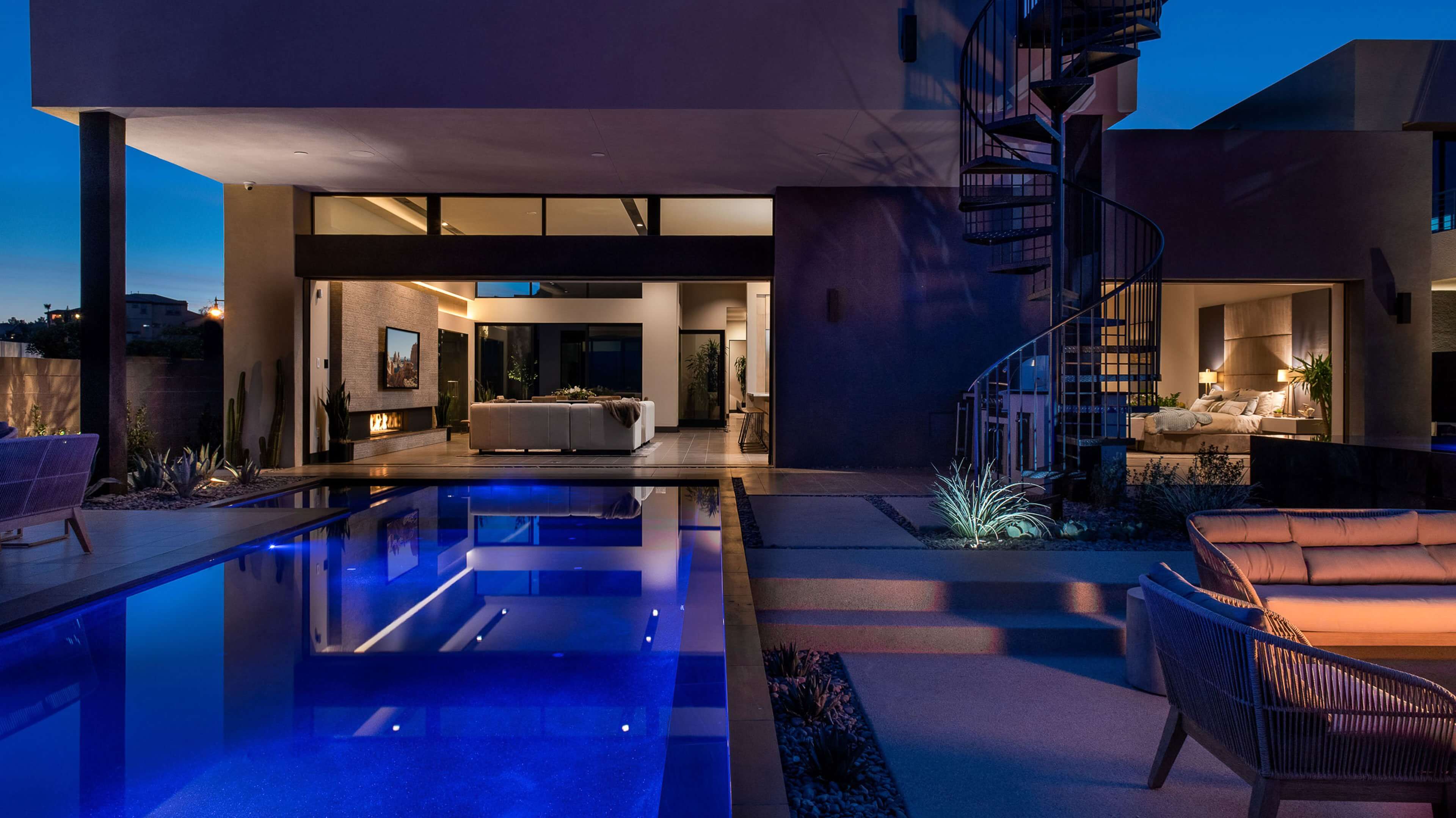 Lake Las Vegas Homes Vantage Aspect Rear 1 scaled