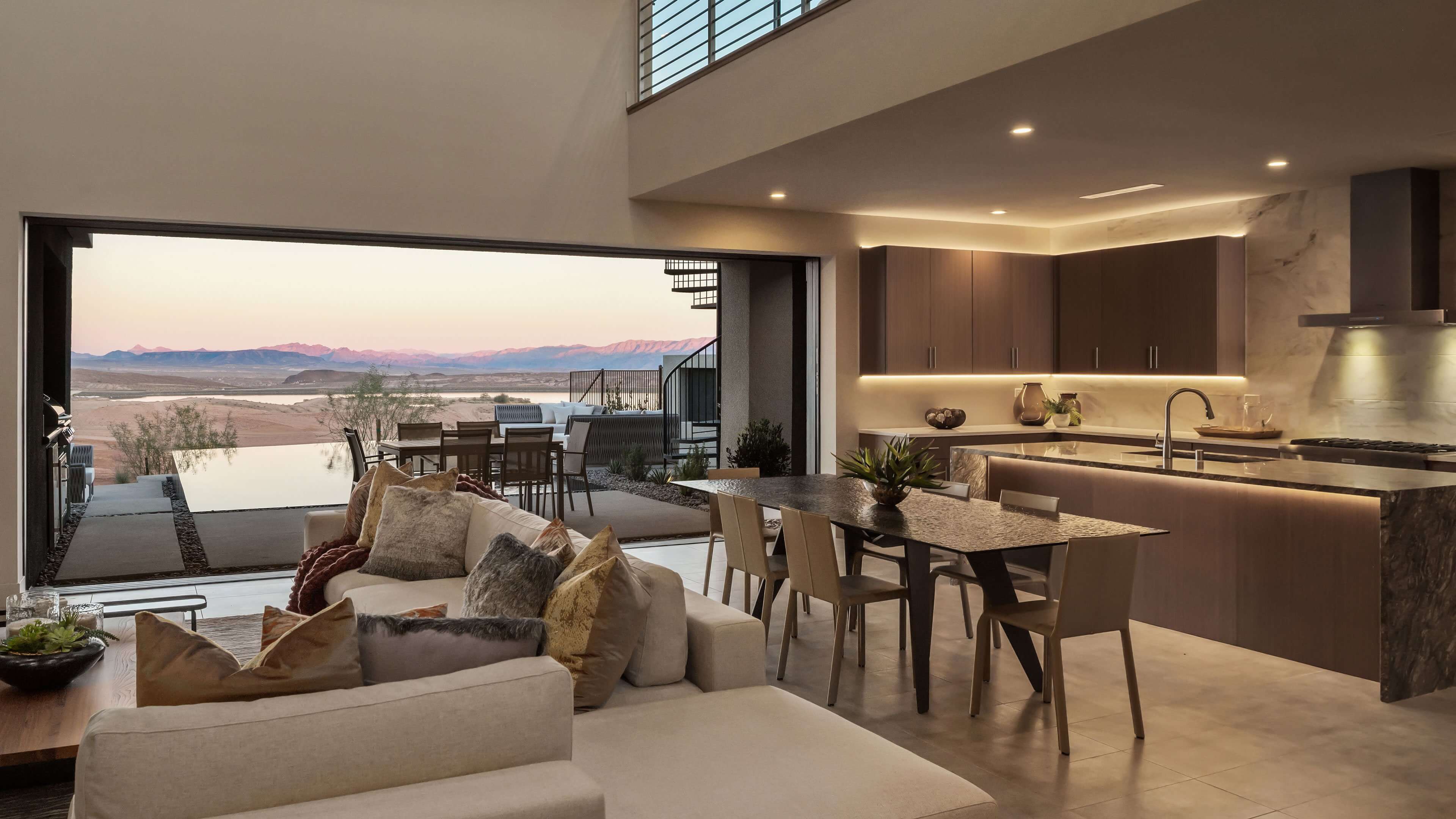 Lake Las Vegas Homes Vantage Reveal Great Room Kitchen 2 scaled