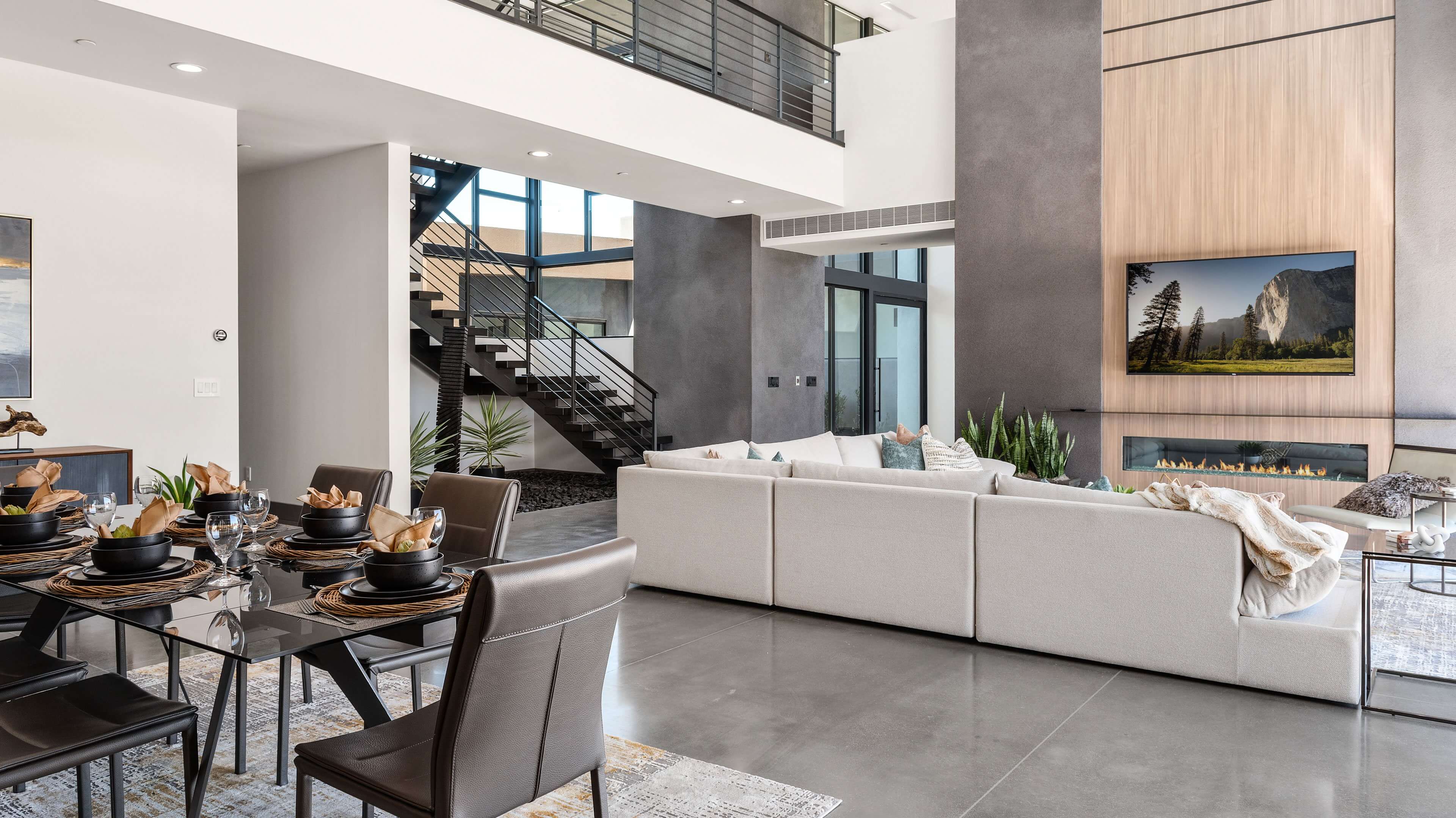 Midtown Modern Custom Homes For Sale Great Room scaled