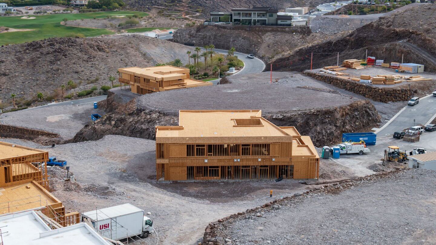 Modern Desert Homes Las Vegas Dragon Rock Construction scaled