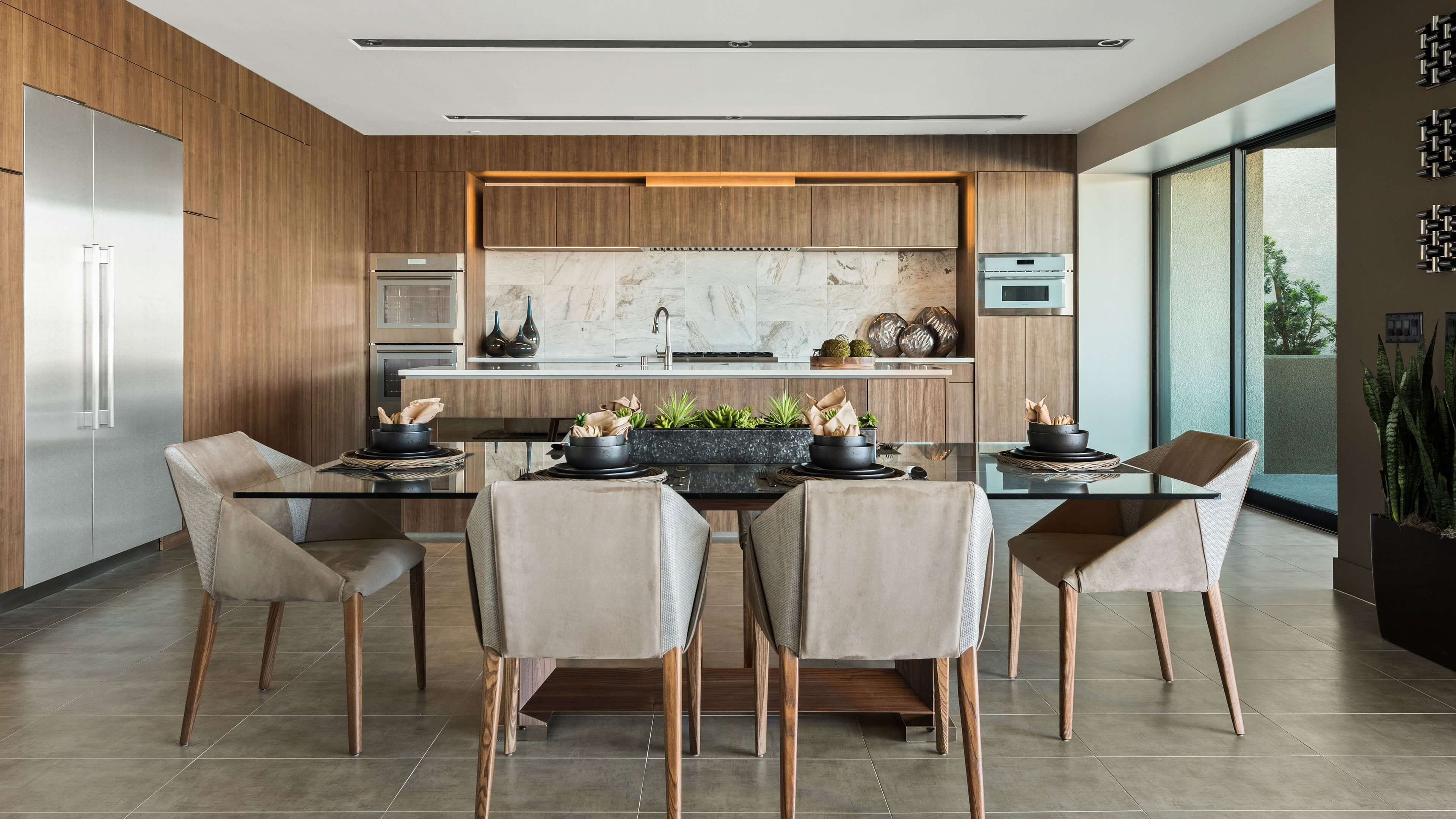 Modern Desert Homes Las Vegas Obsidian Vision Kitchen scaled