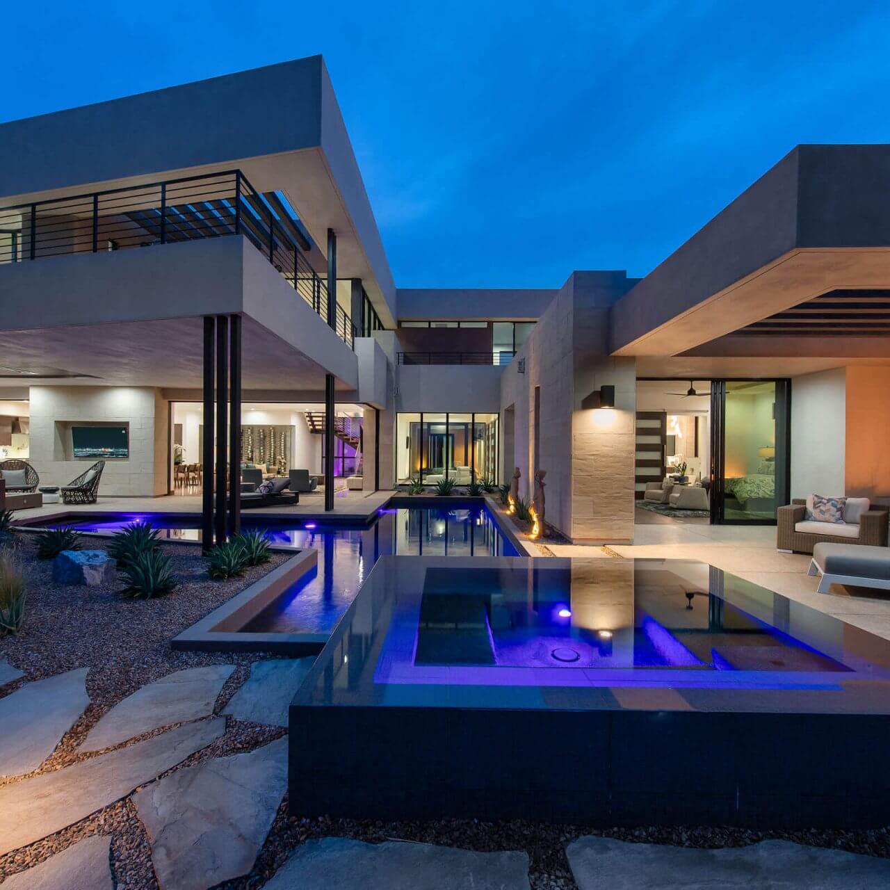 Blue Heron Homes Testimonial Rear Pool