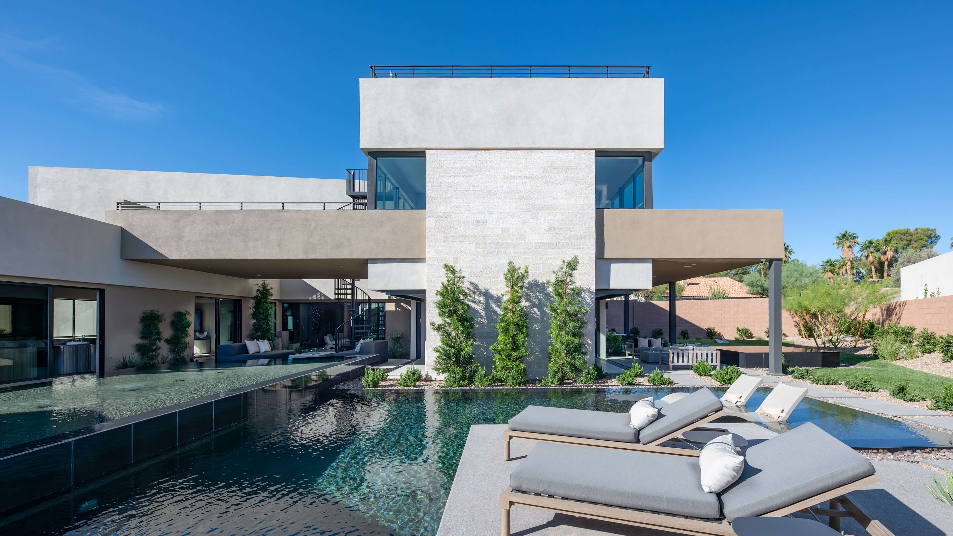 Luxury Homes Las Vegas Prado Rear 3 scaled