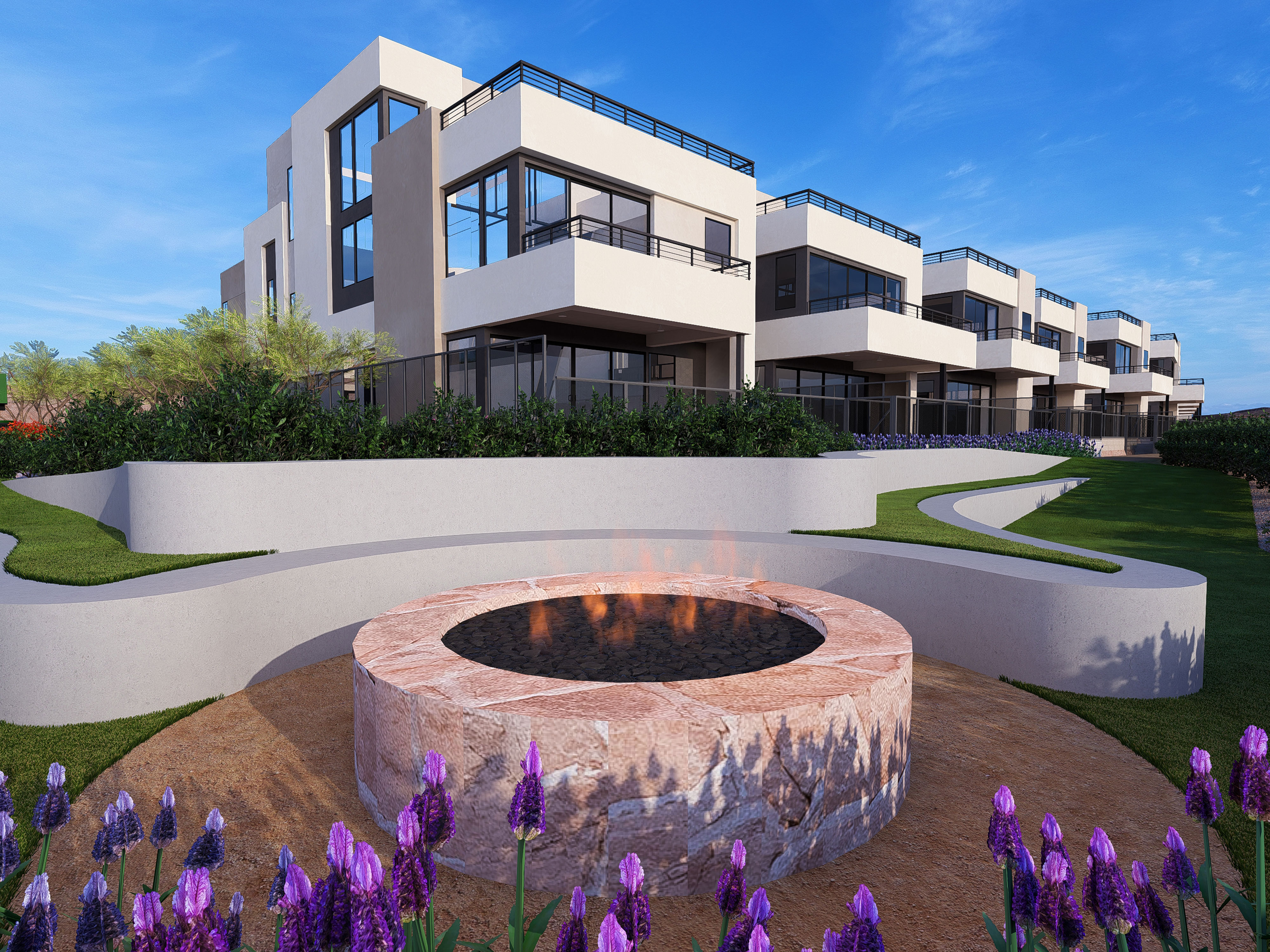 Shoreline amenities 1 firepit