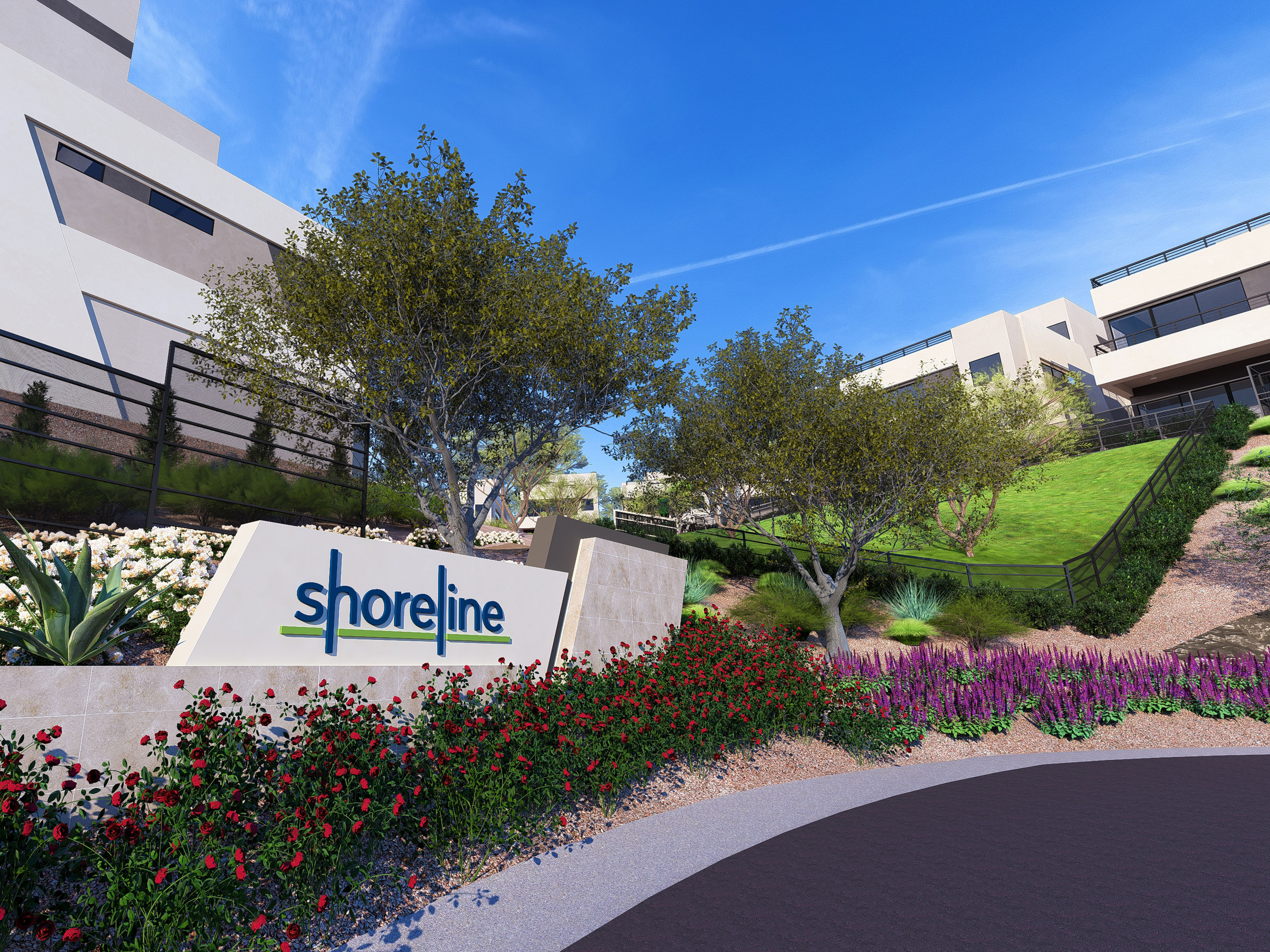 Shoreline amenities signage 1
