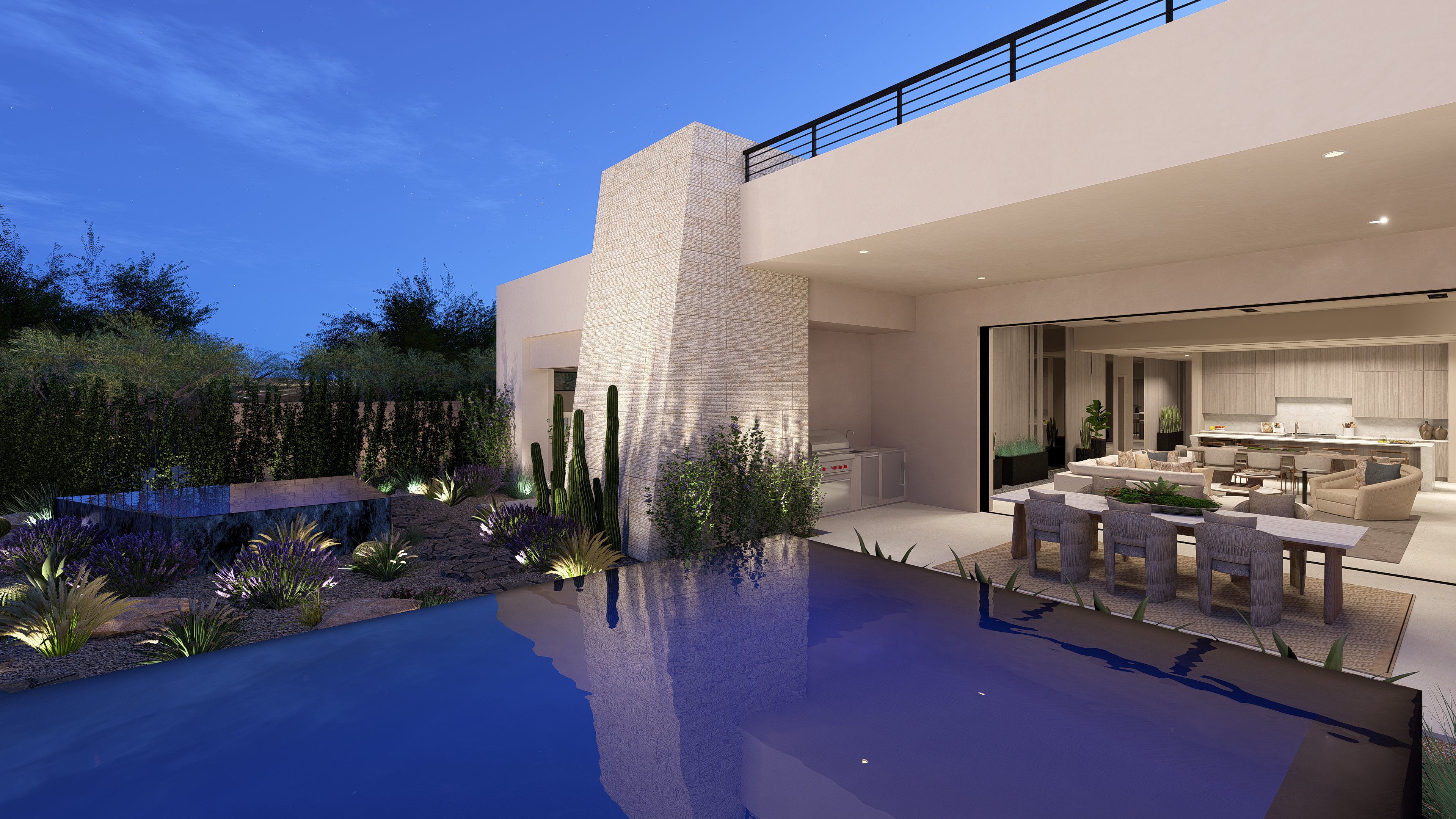 Home Builders Lake Las Vegas Strata Pool scaled