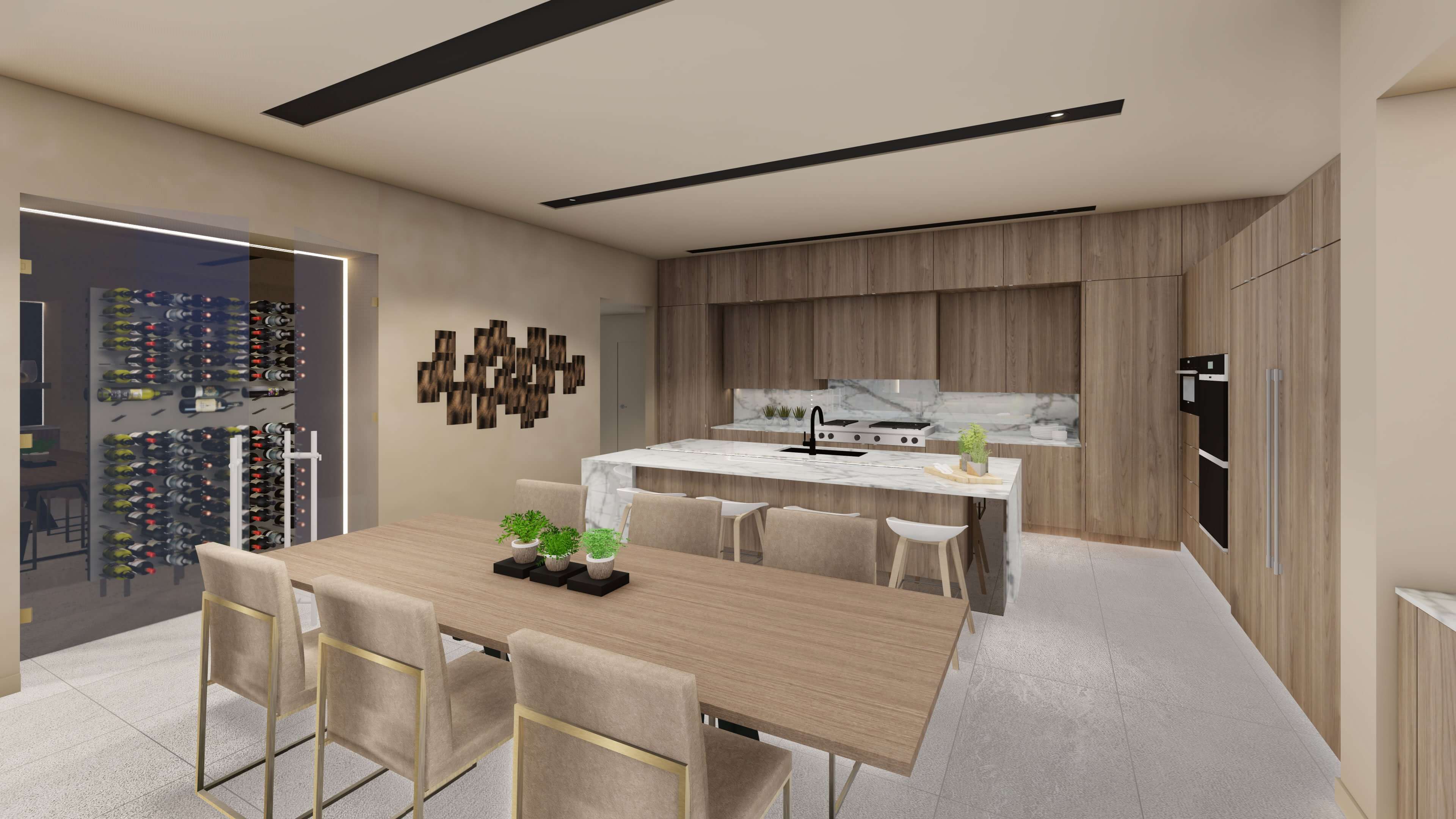 Las Vegas Luxury Homes Oasi Cresta Kitchen 1 scaled