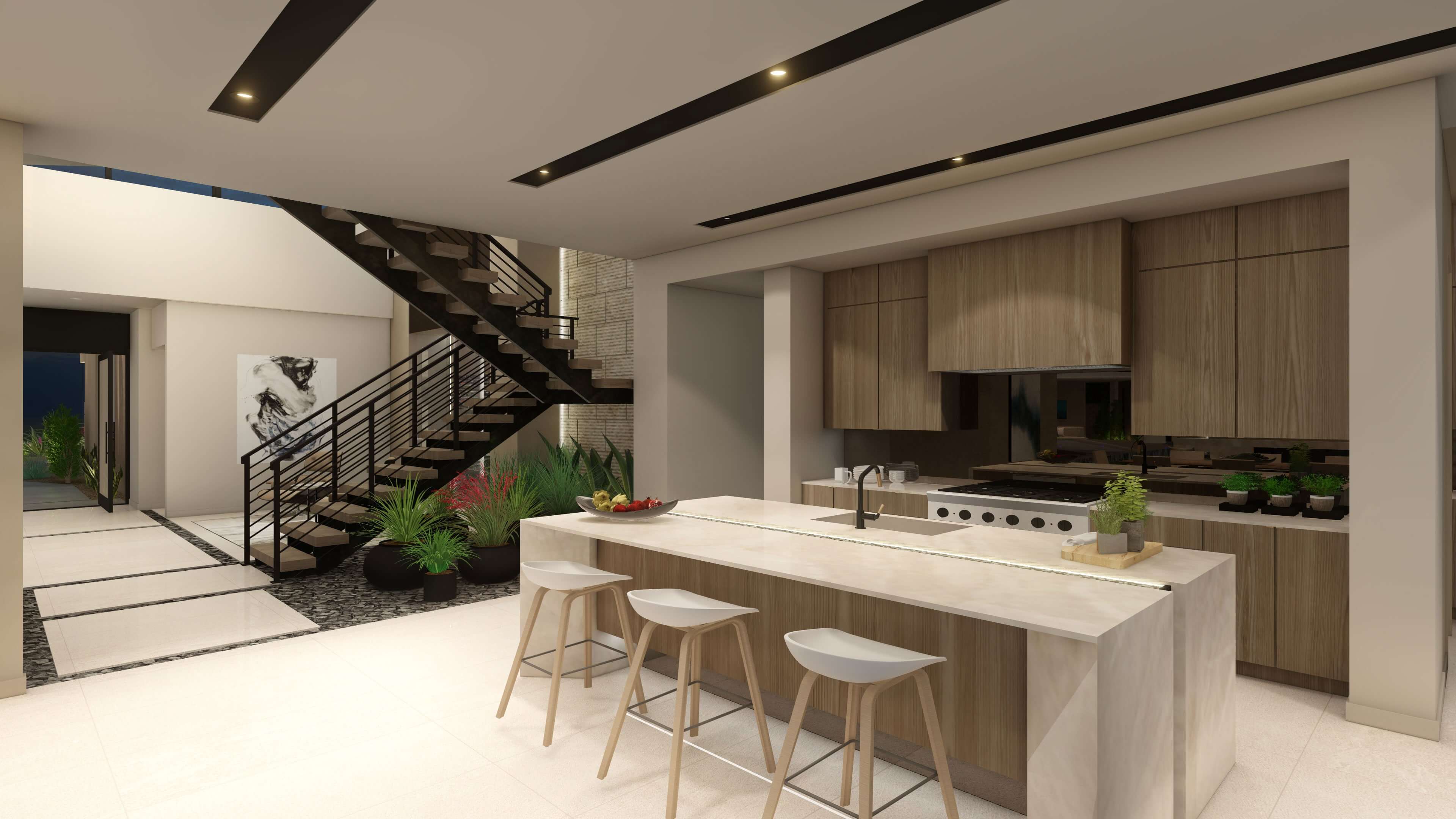 Las Vegas Luxury Homes Oasi Cresta Kitchen scaled