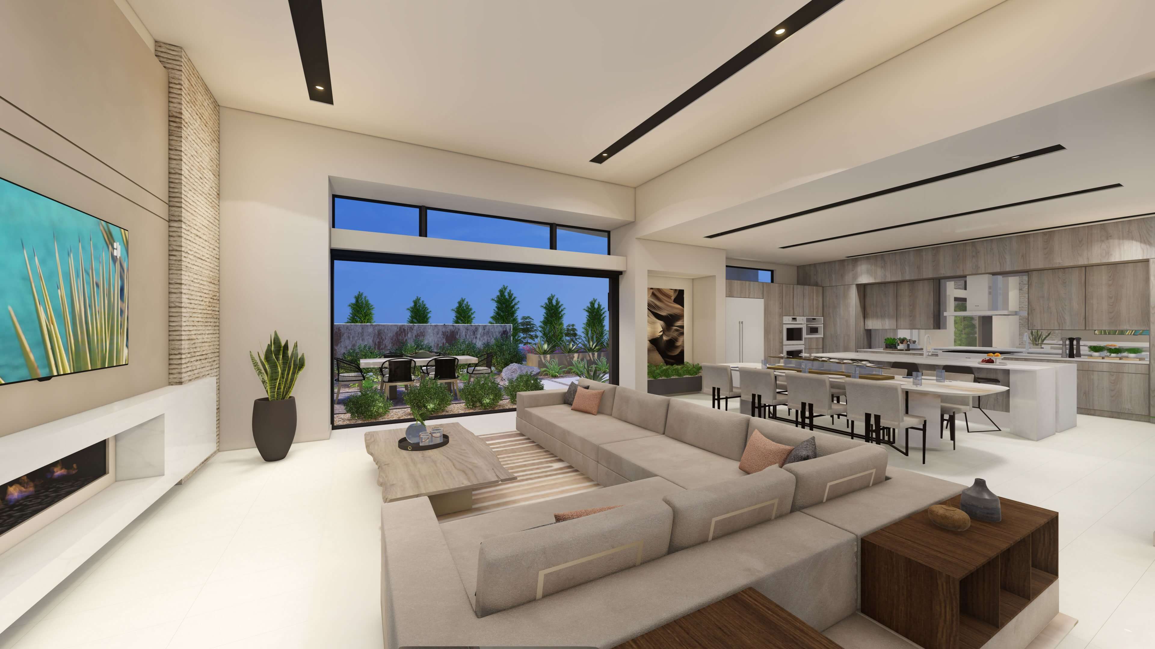 Las Vegas Luxury Homes Oasi Haven Great Room 2 scaled