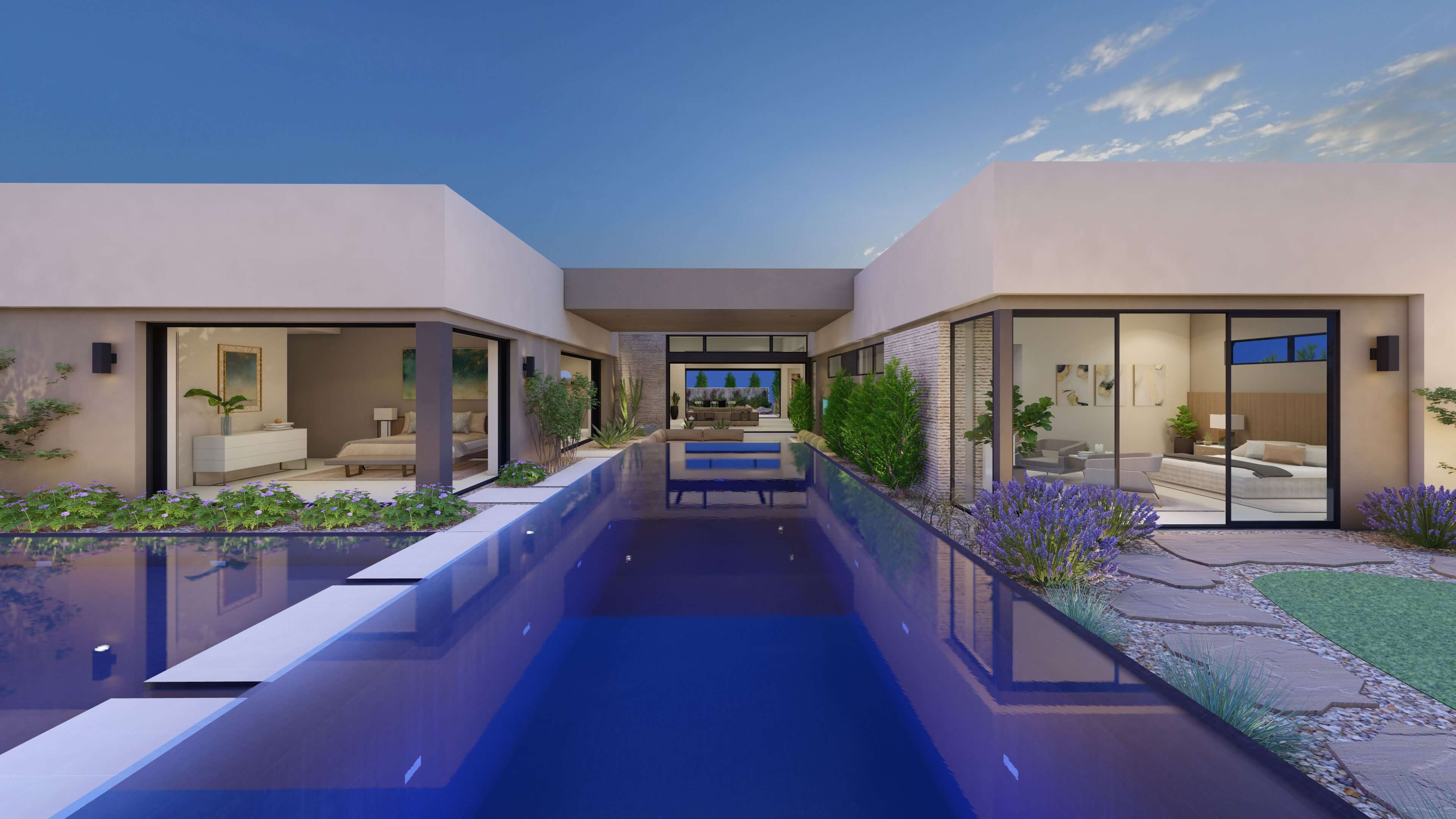 Las Vegas Luxury Homes Oasi Haven Rear 2 scaled