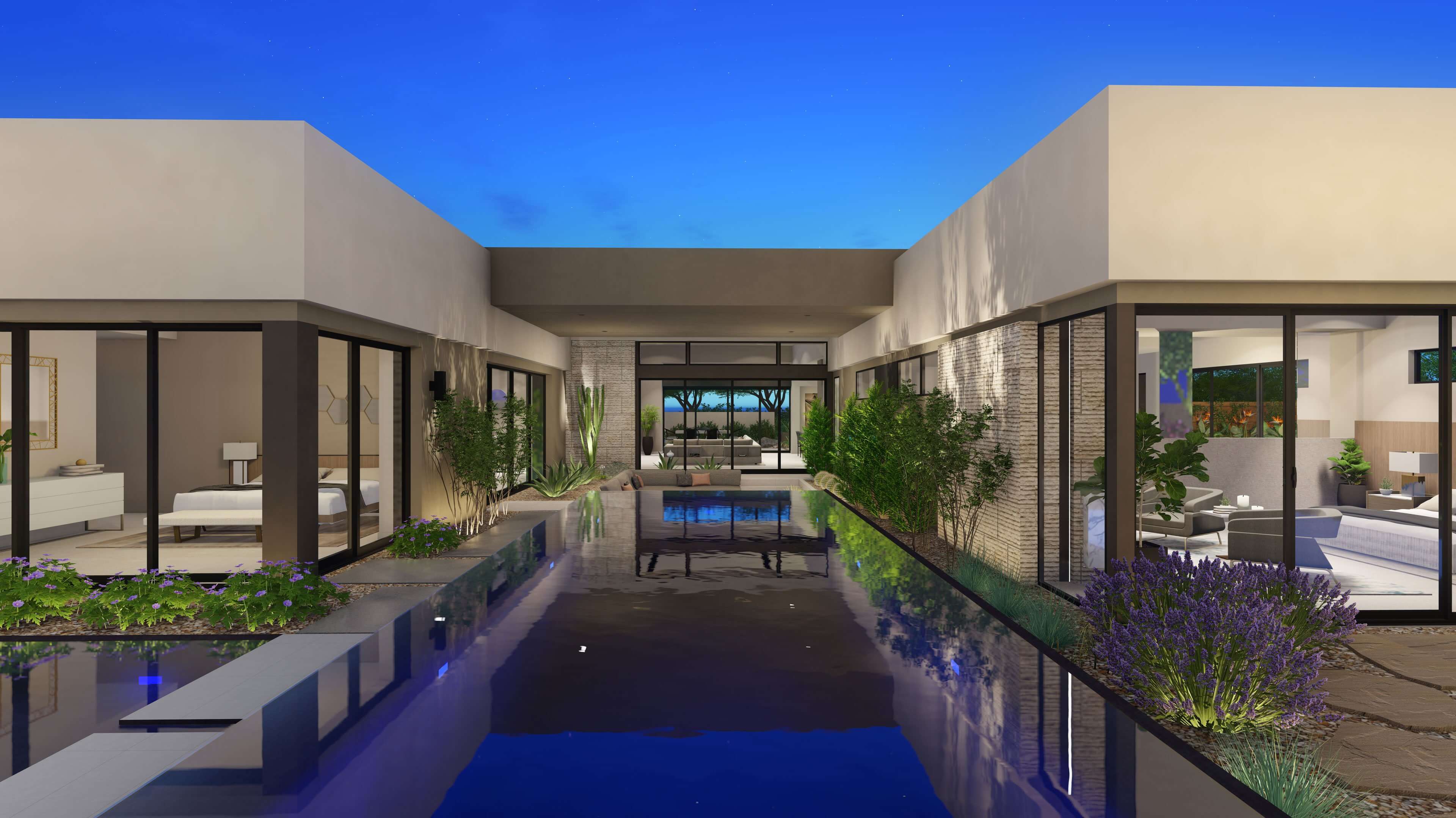 Luxury Homes Las Vegas Prado Haven Rear scaled