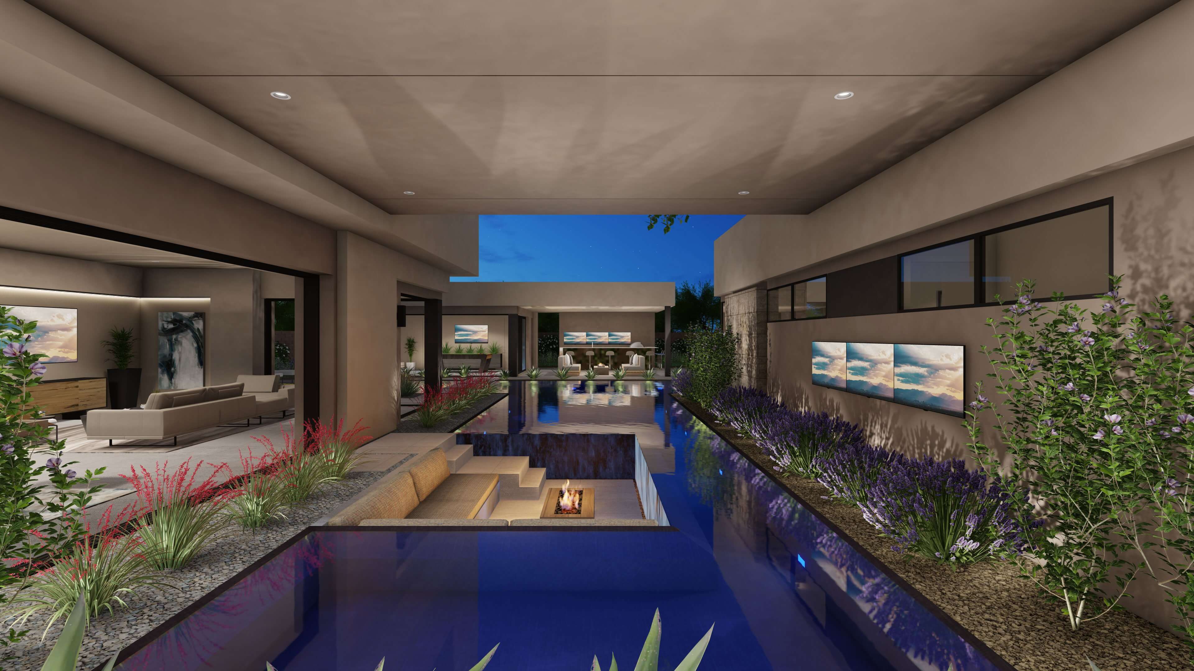 Luxury Homes Las Vegas Prado Sancta Exterior scaled