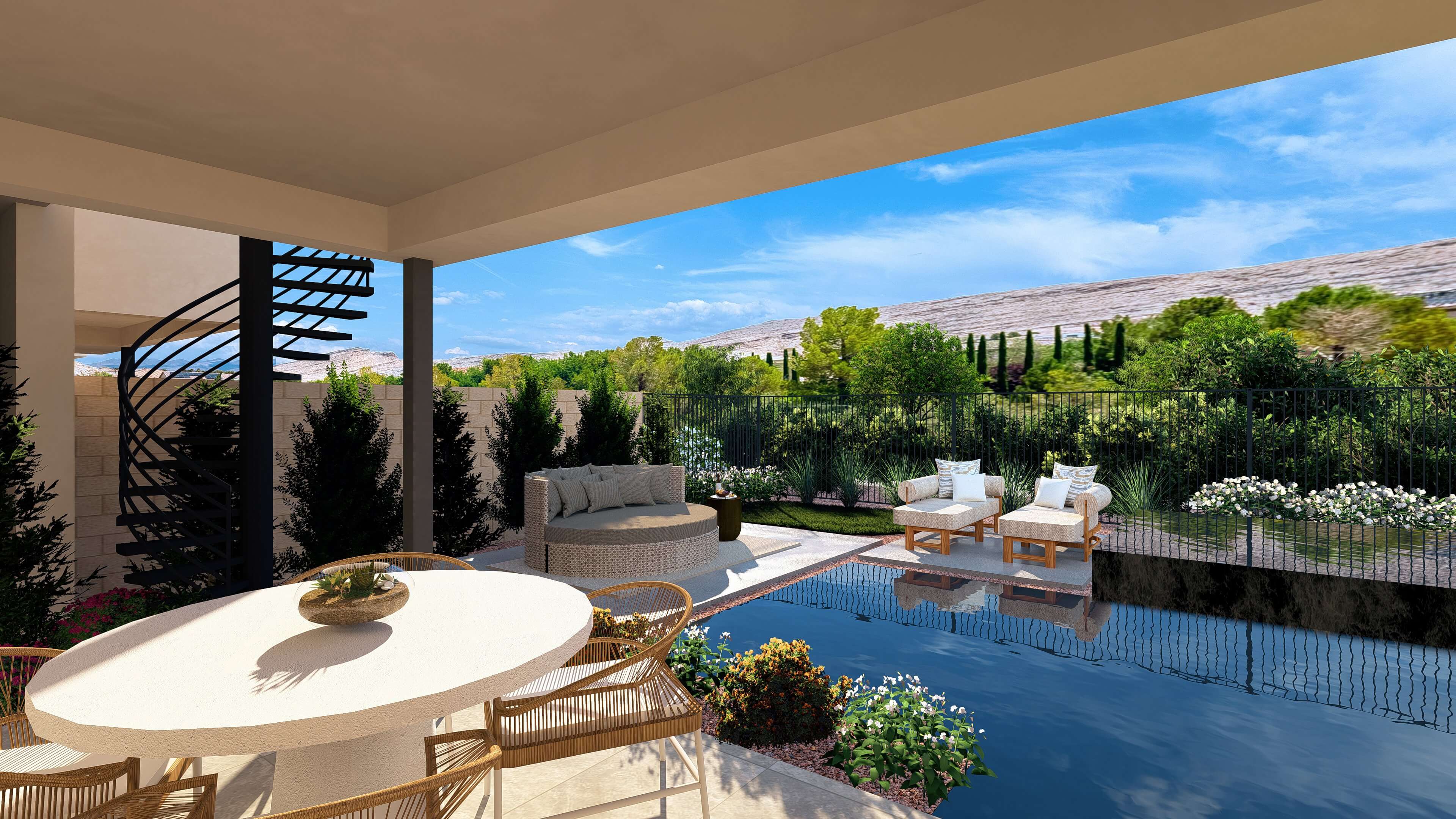 Top Builder Las Vegas Stonewater Abrir Outdoor Seating scaled