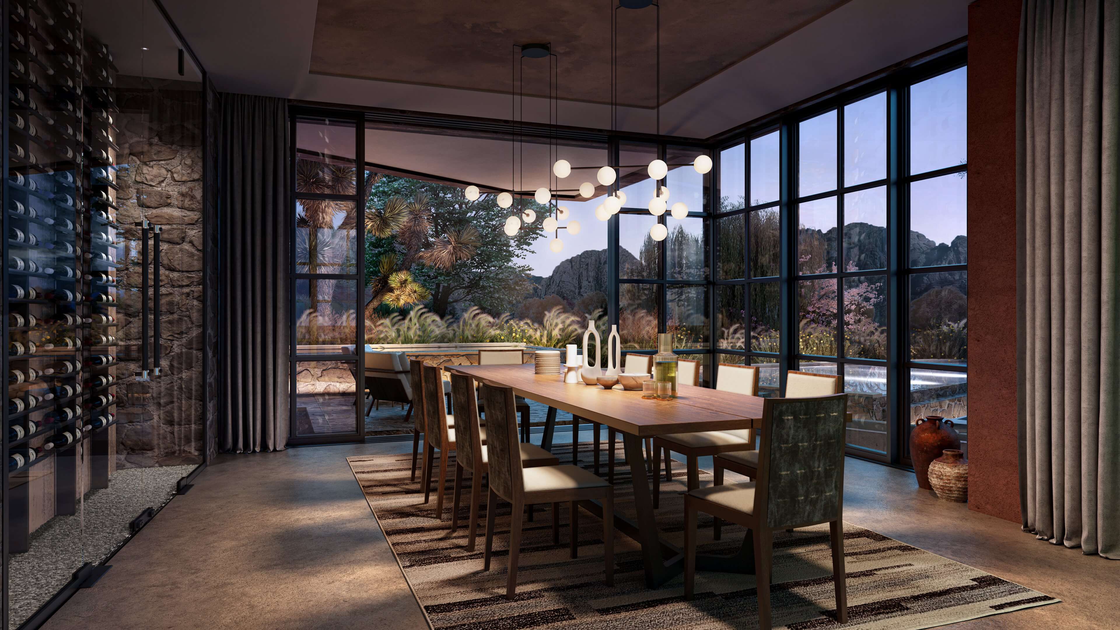 Reserve Red Rock Canyon Home For Sale Dining scaled