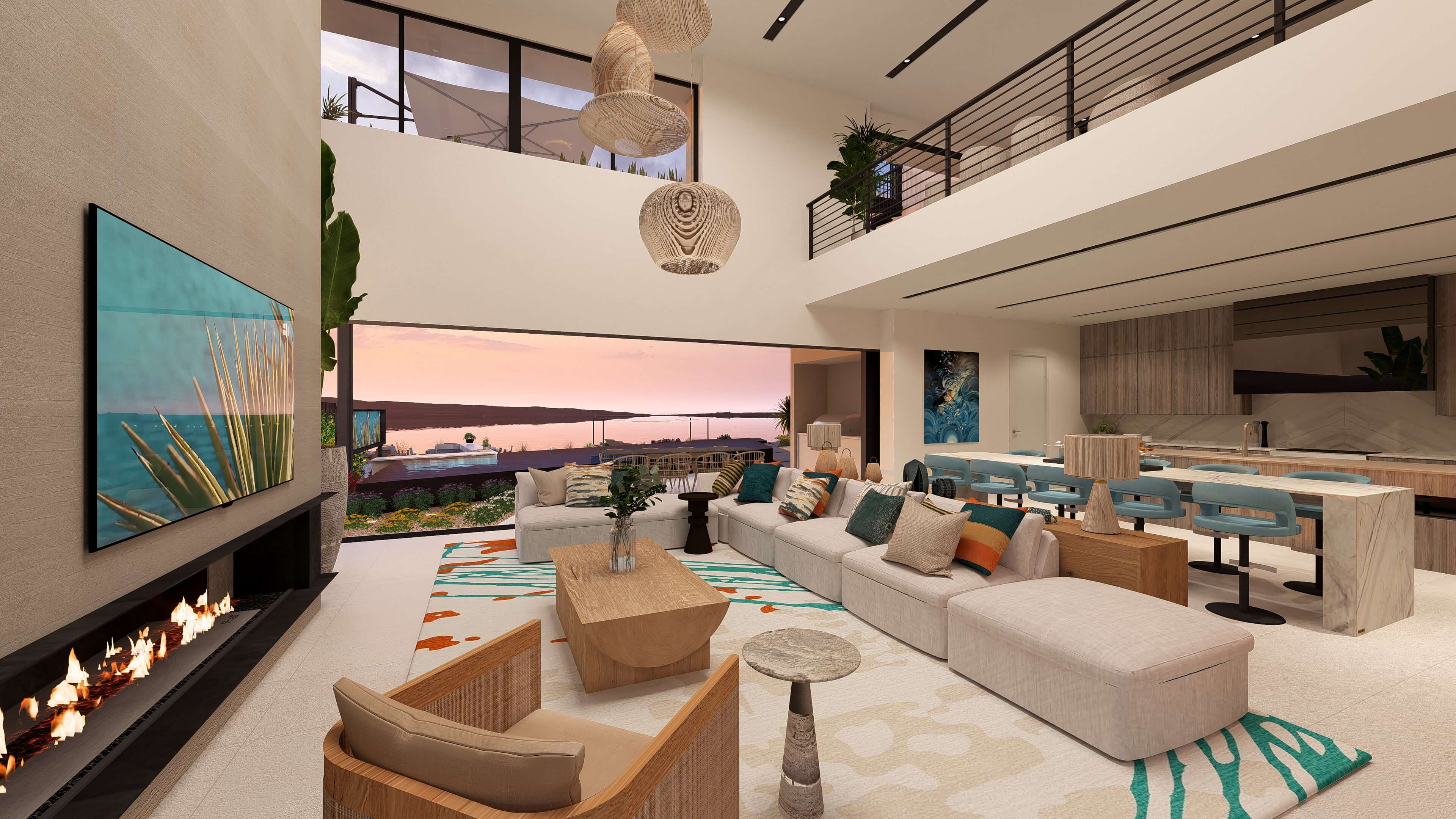 Lake Las Vegas Homes Arvada Zenith GreatRoom scaled