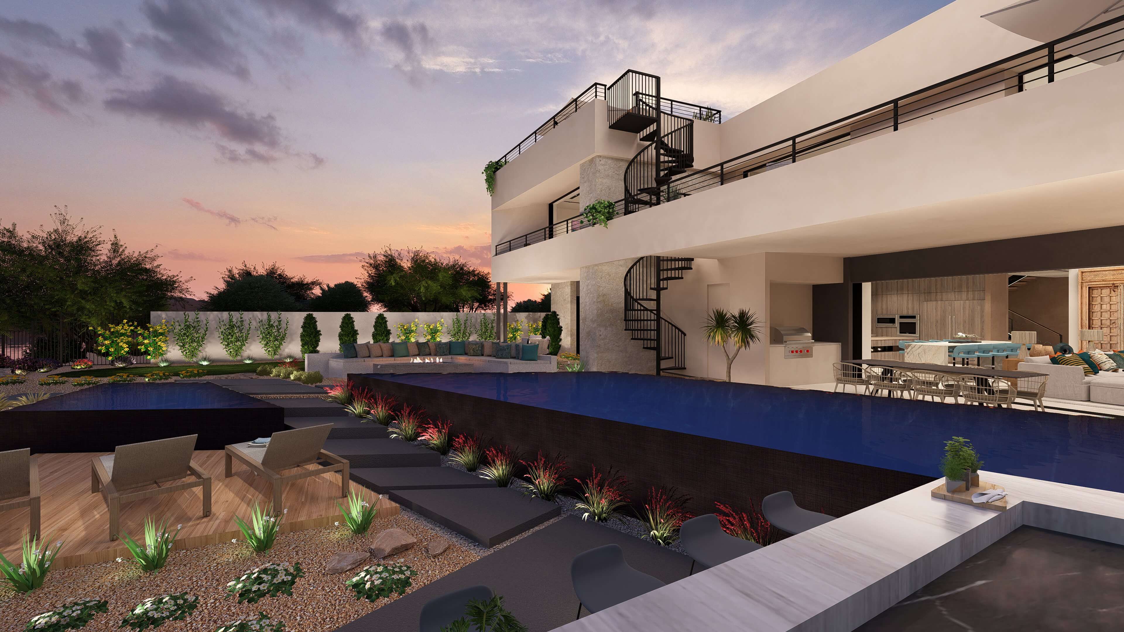 Lake Las Vegas Homes Arvada Zenith Rear scaled