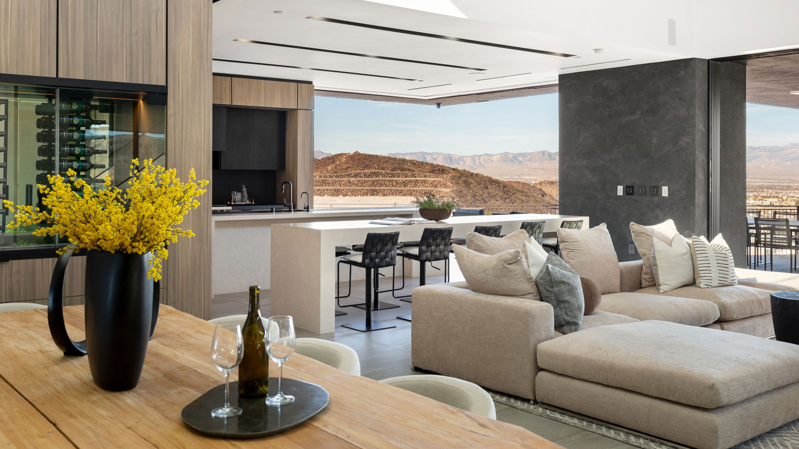 Blue Heron Home Abrigo Ascaya Kitchen GreatRoom