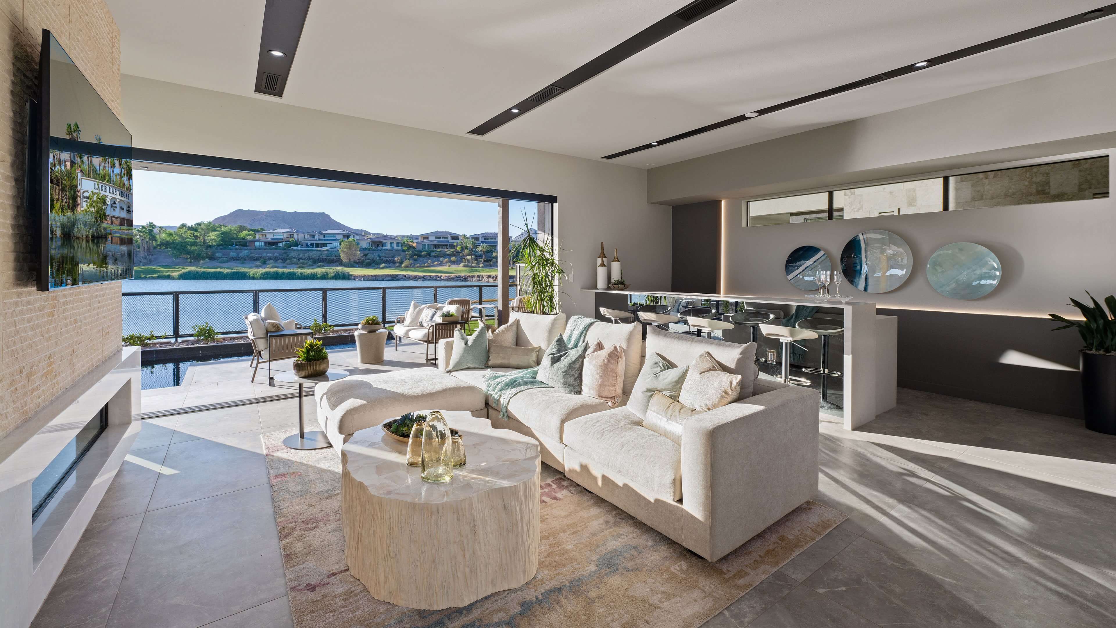 Home Developer Lake Las Vegas Shoreline Veran Great Room scaled