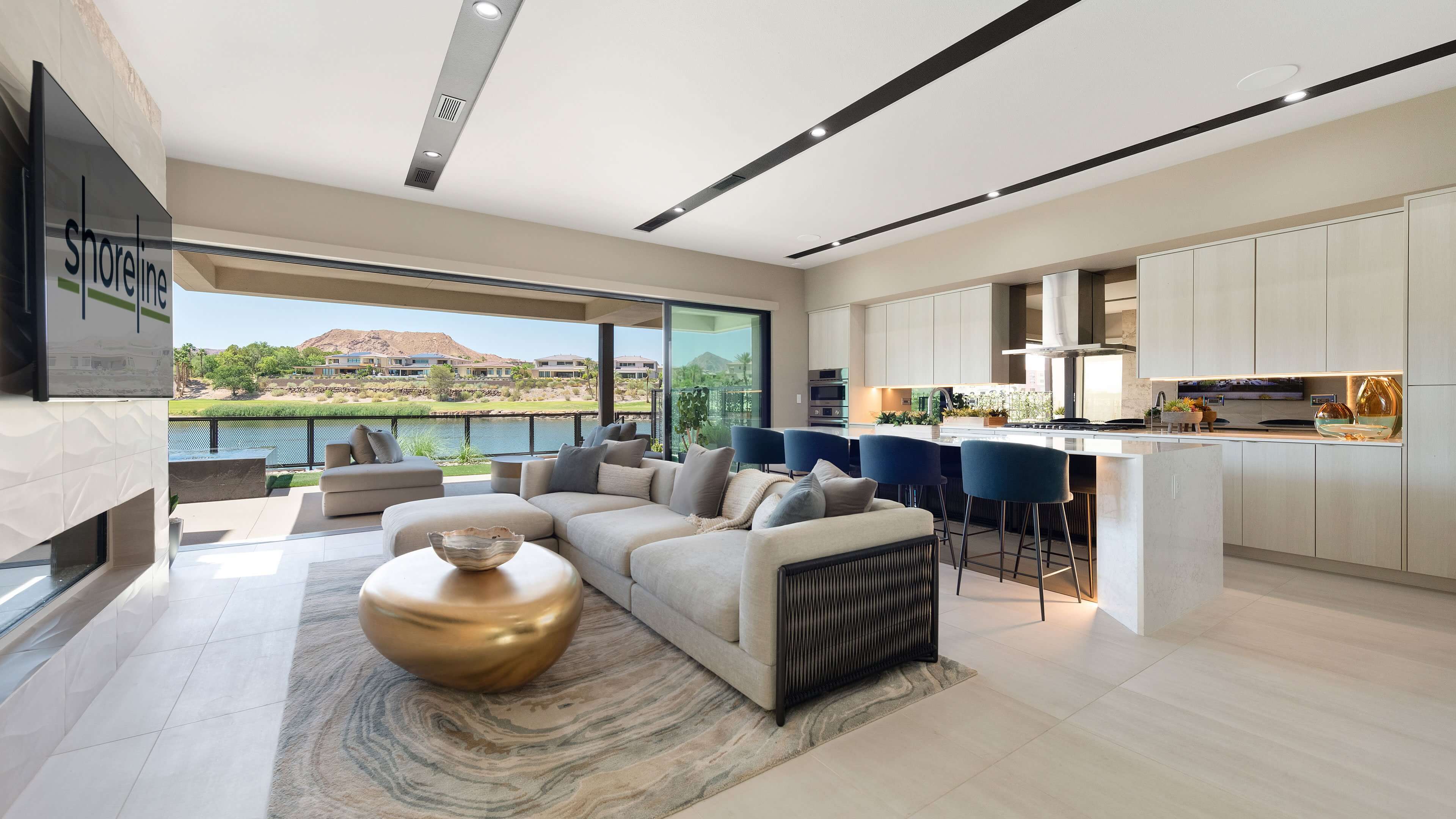 Lake Las Vegas Homes Shoreline Elevar Great Room scaled