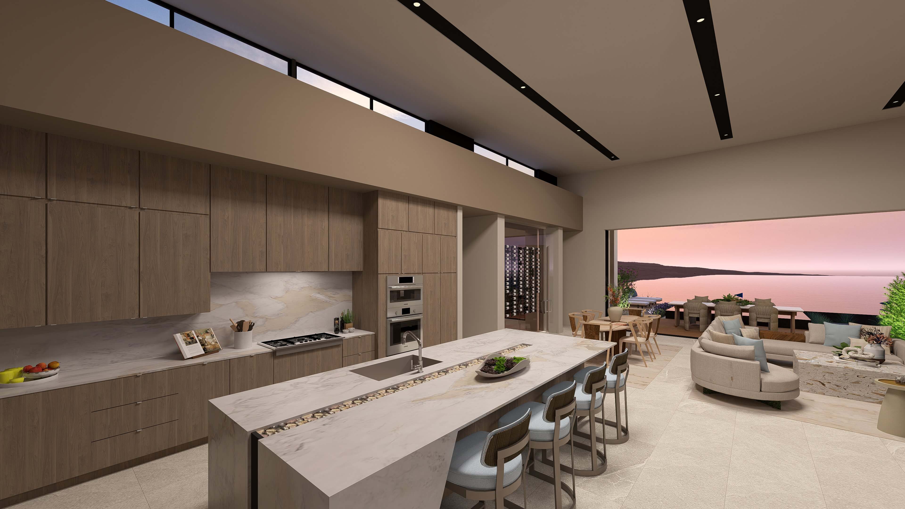 Lake Las Vegas Homes Arvada Arete Kitchen scaled