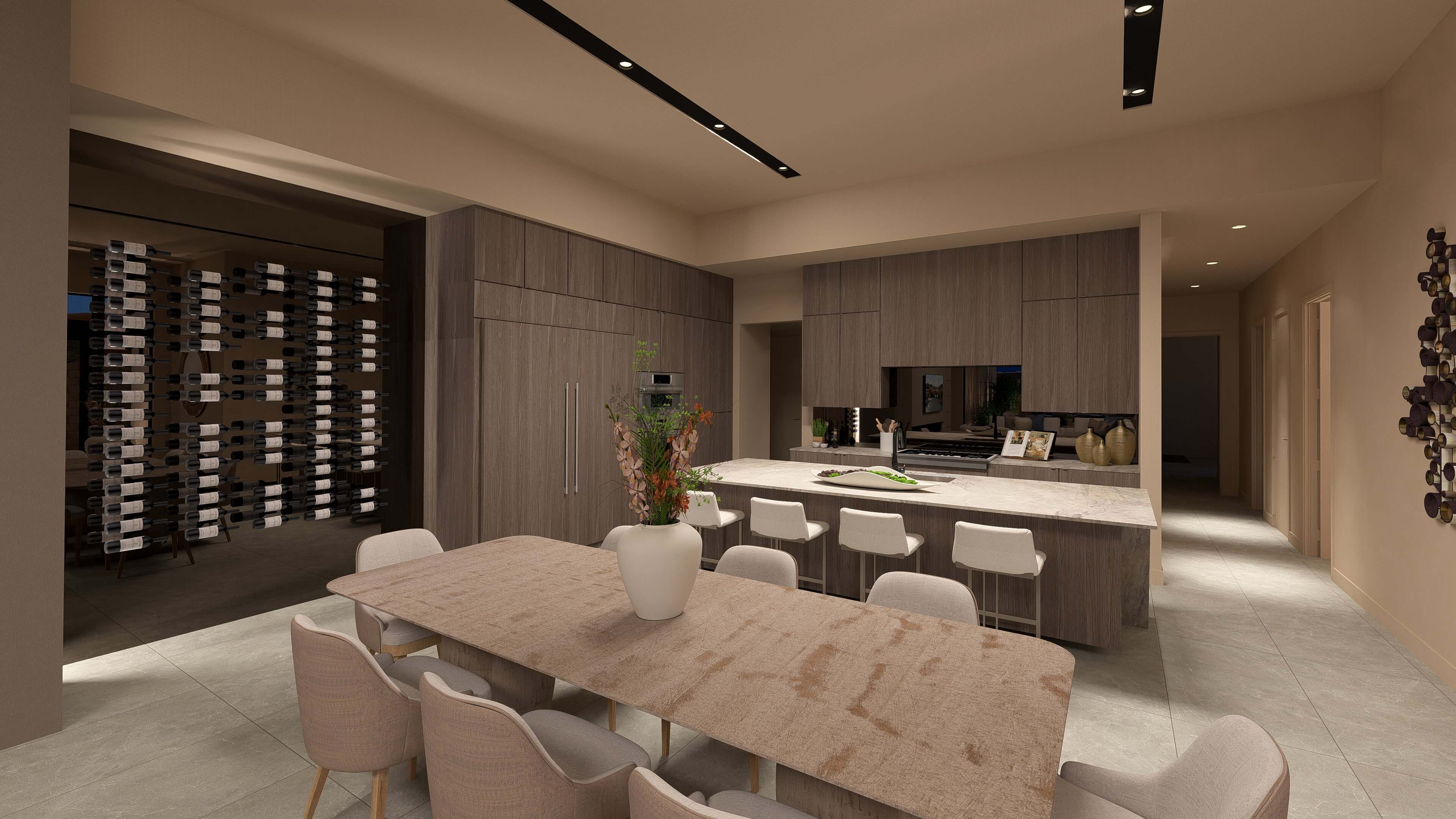 Home Builders Lake Las Vegas Strata Zenna Kitchen scaled
