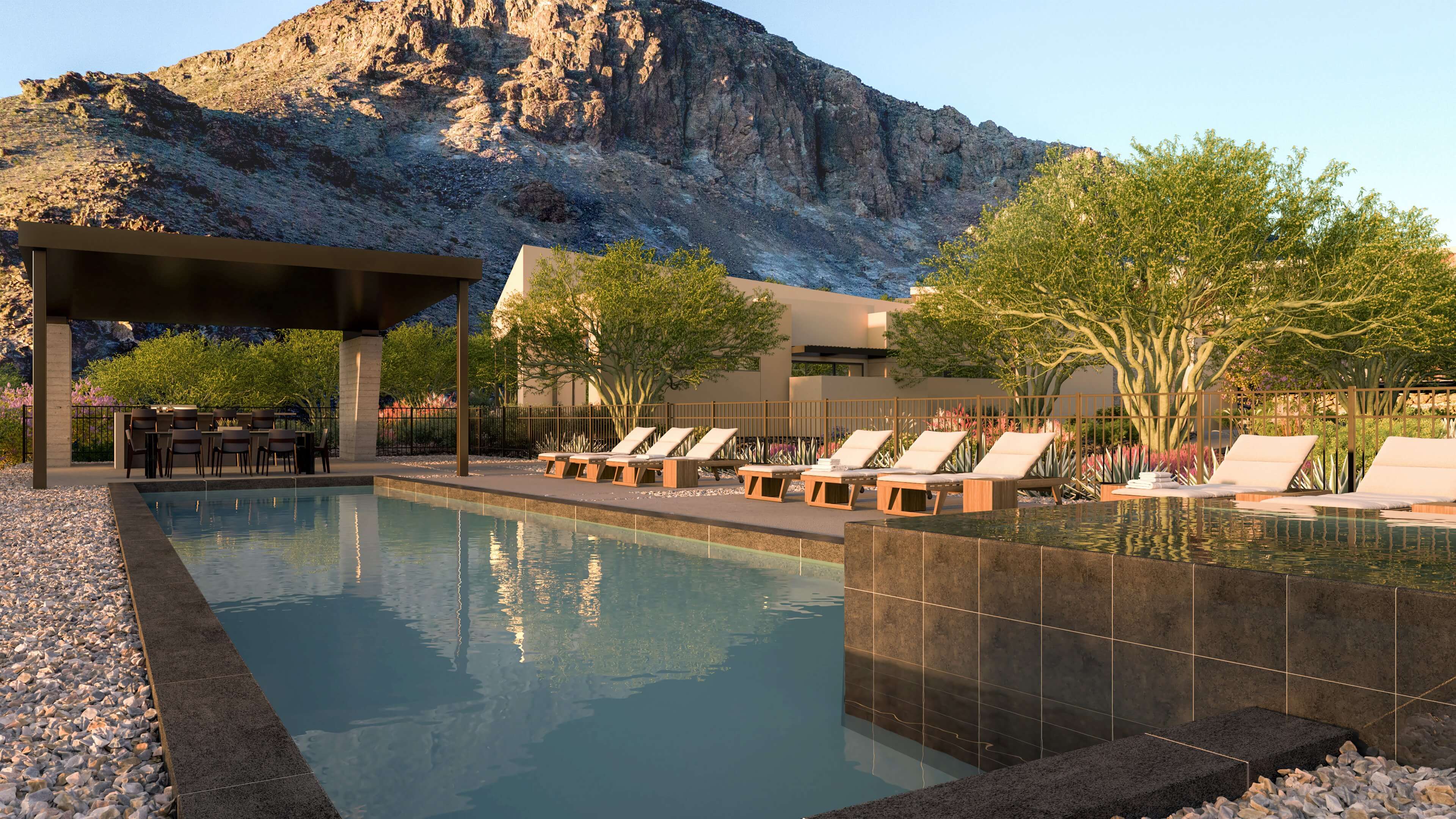 Blue Heron Ascaya Canyon Pool 2 scaled