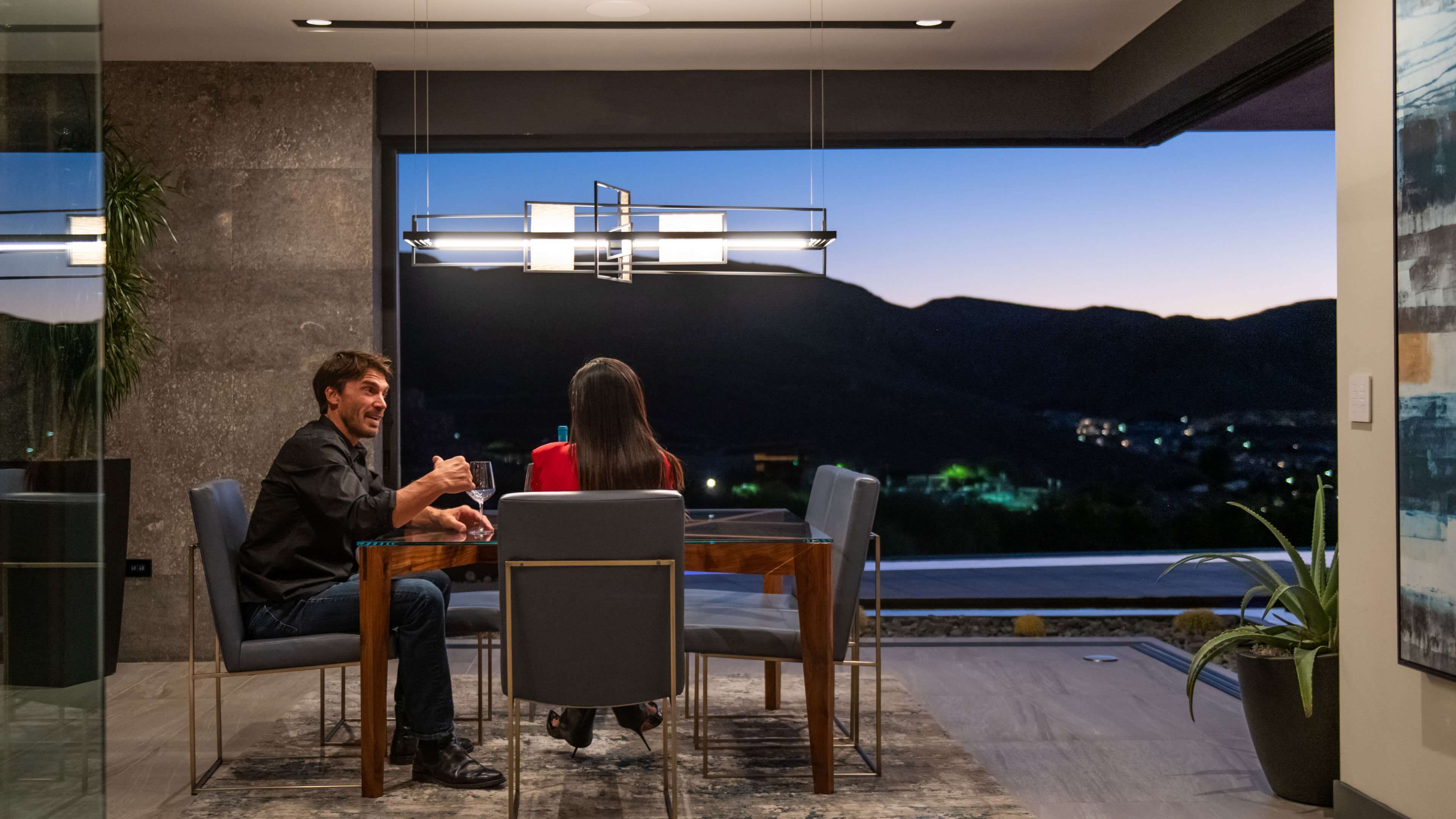 Blue Heron Helix Collection Zenith Dining Room scaled