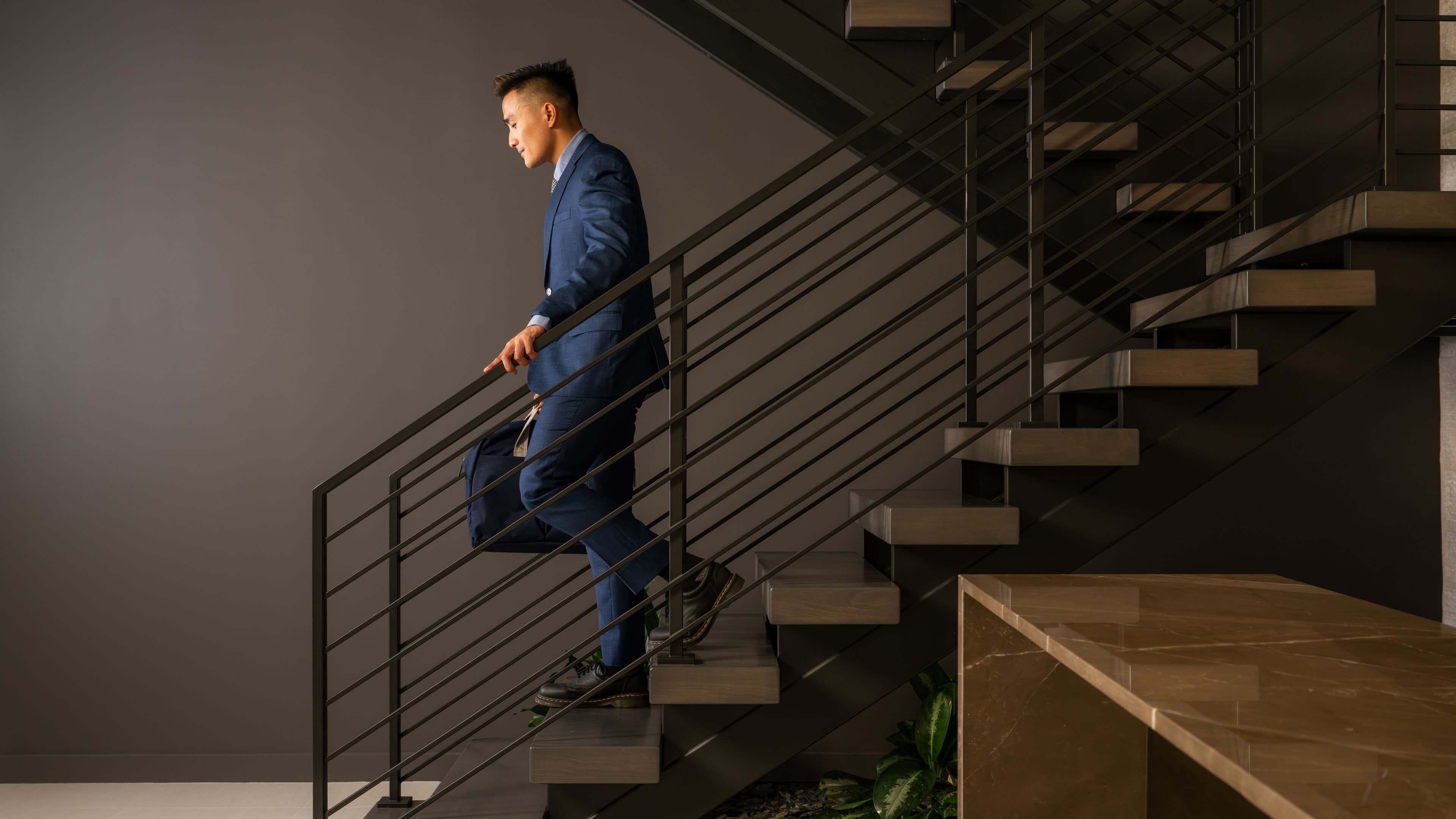 Blue Heron Homes Helix Collection Sancta Stairs scaled