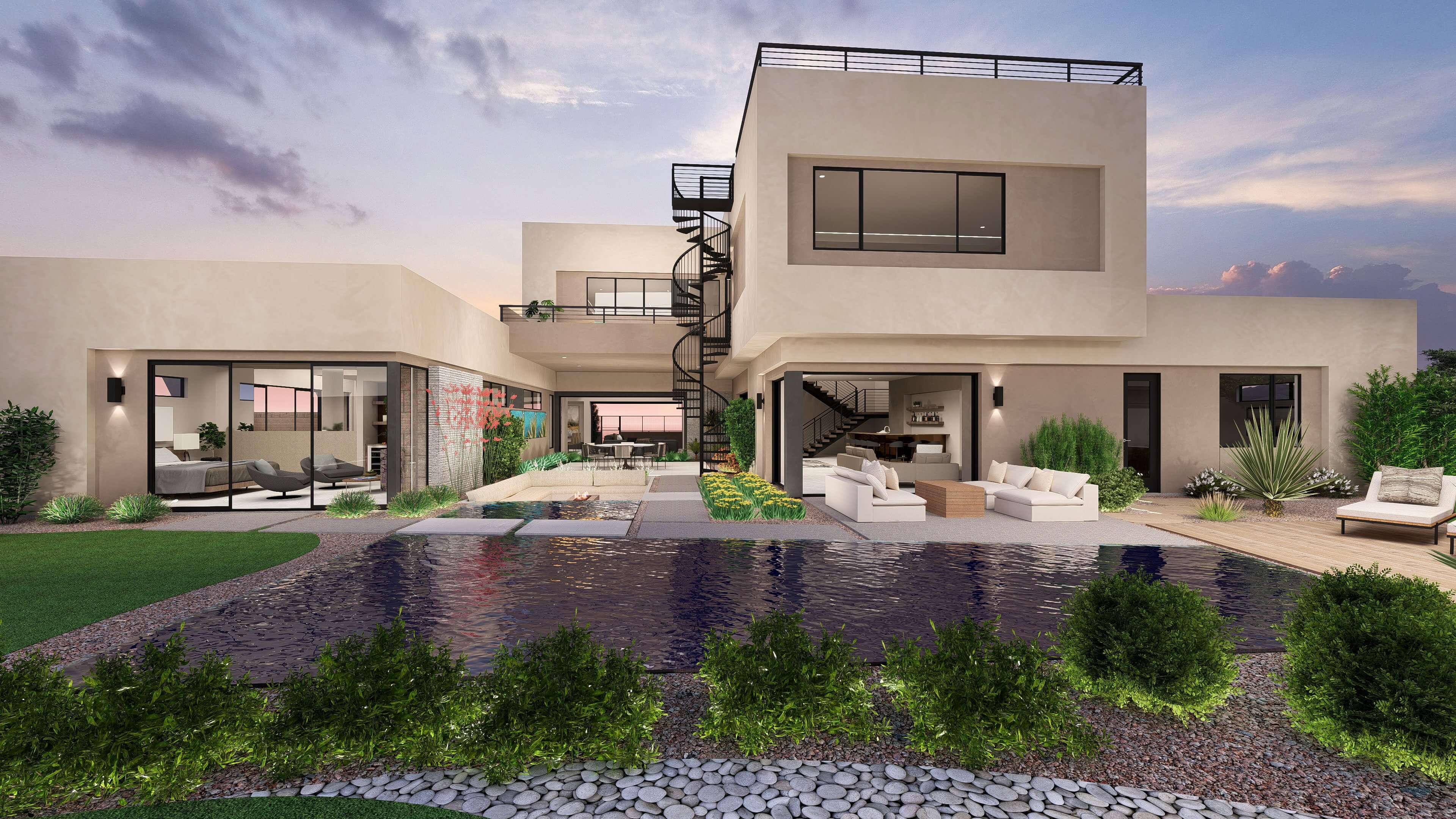 Blue Heron Homesite 12 Rear scaled