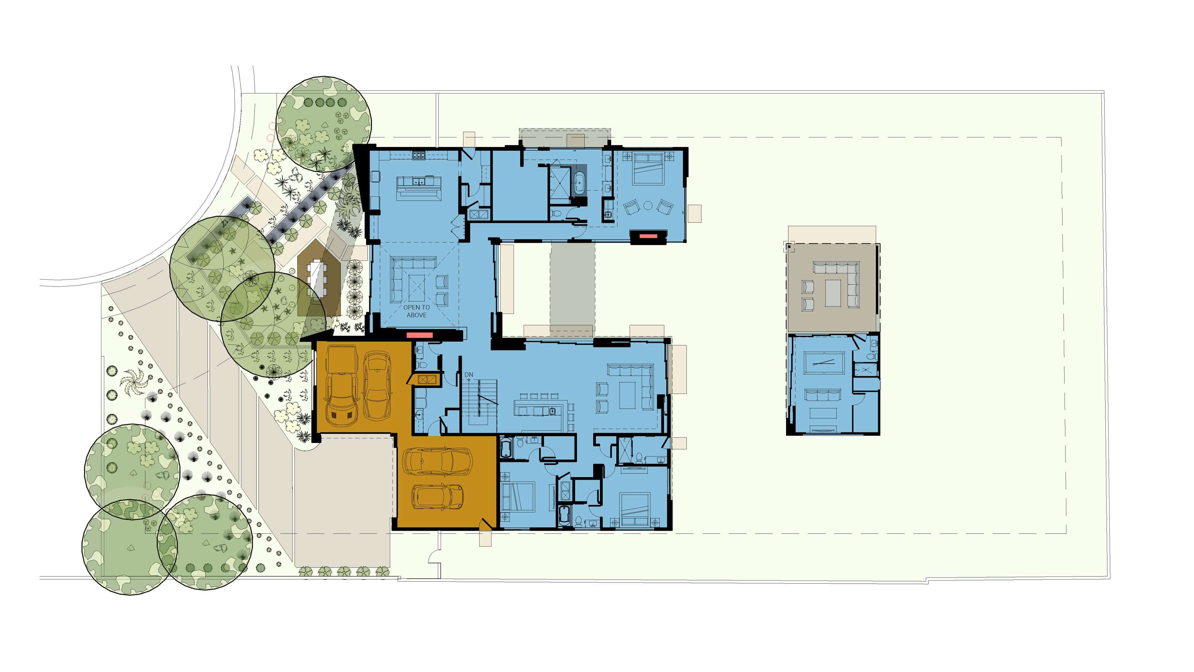 Midtown Modern Homesite 2 Floorplan 1 scaled